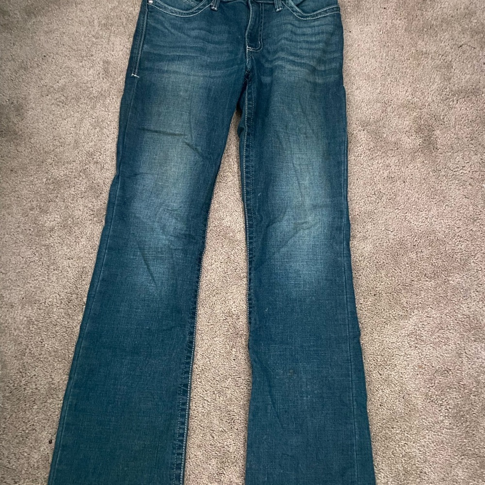 Women’s Wrangler Willow Ultimate Riding Jean Davis Mid-Rise Bootcut